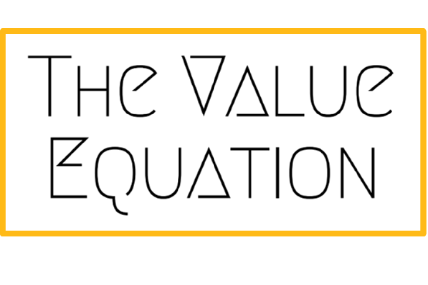 The Value Equation